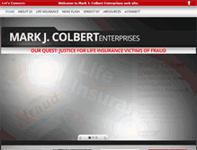 Tablet Screenshot of markcolbert.com